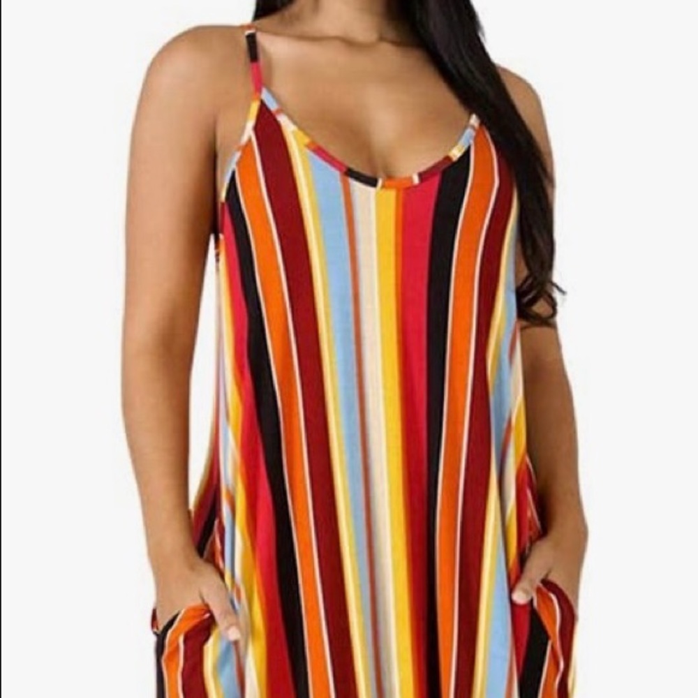 Beautiful colorful cotton dress